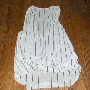 Racer back blouse